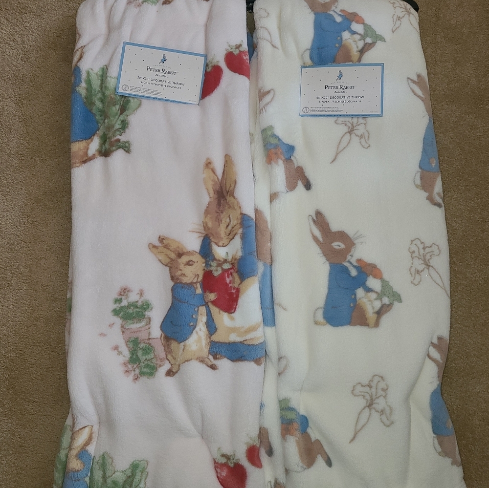 Peter Rabbit Blanket Set 🥕
